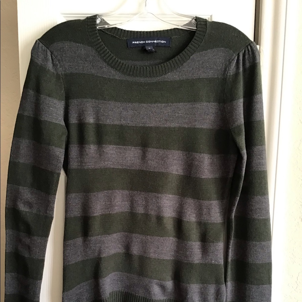FRENCH CONNECTION : LODEN green/ Charcoal grey